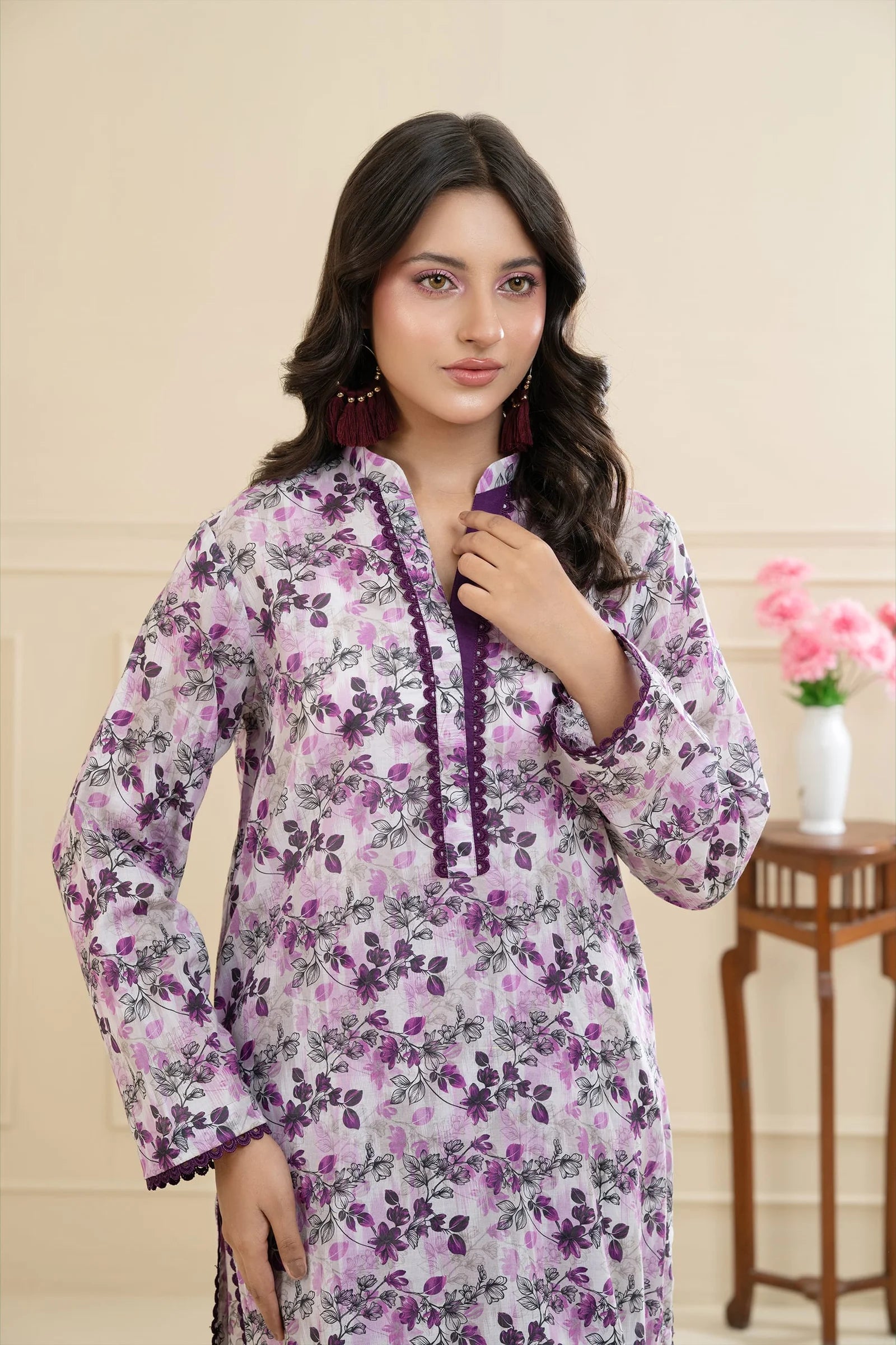 Summer Bloom Lawn Fabric